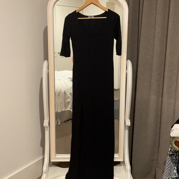 Lovely soft mid sleeve stretch maxy dress medium - Picture 2 of 7